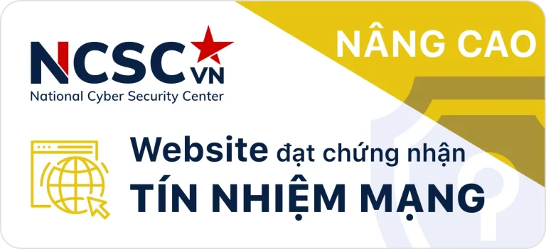 website đạt tín nhiệm mạng